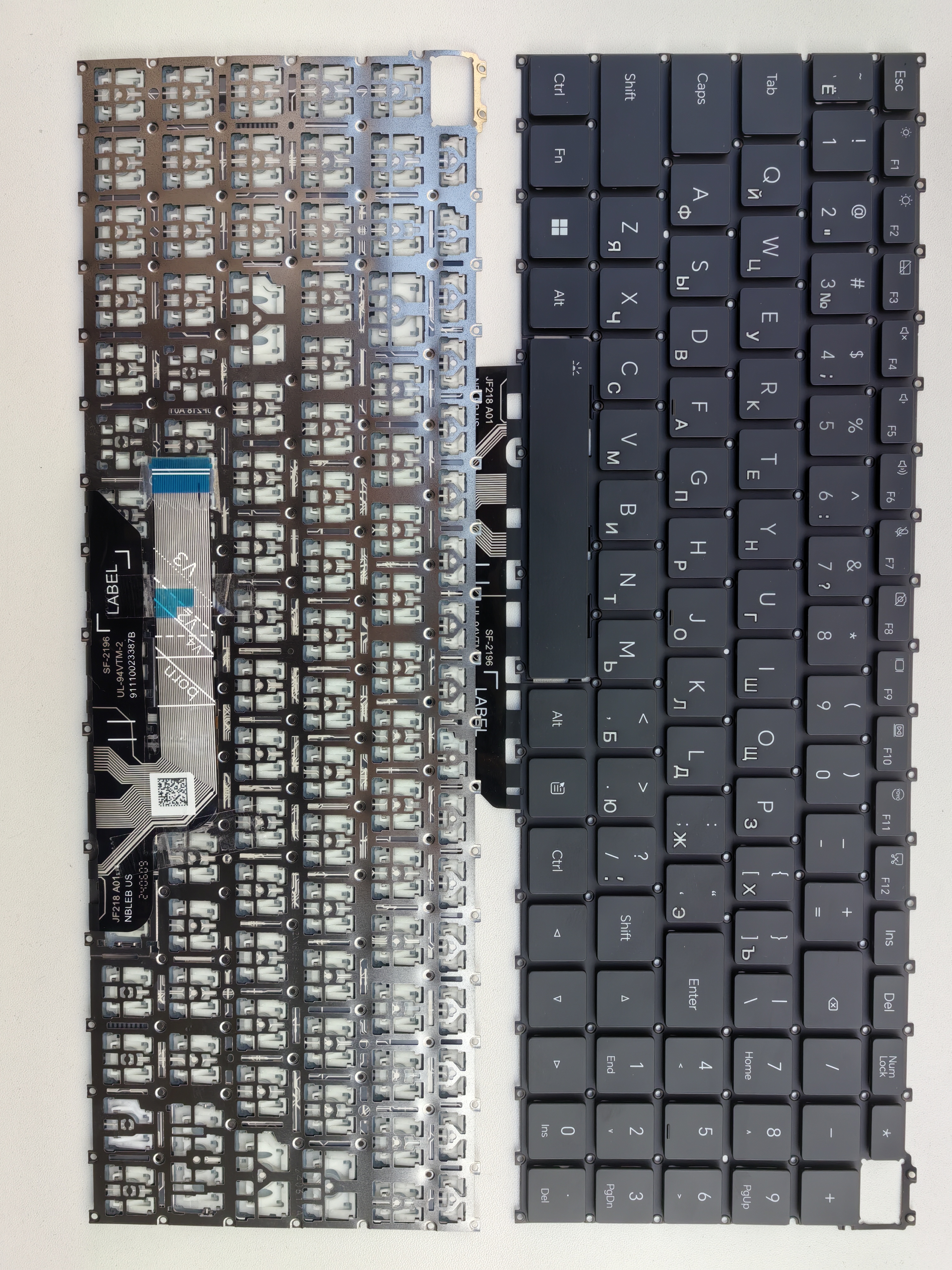 Picture of New Replacement Laptop Keyboard For HUAWEI X16 2022/BRN-F56/RBN-H76/BRN-G561 Honor MagicBook BLACK (OEM) RU Layout